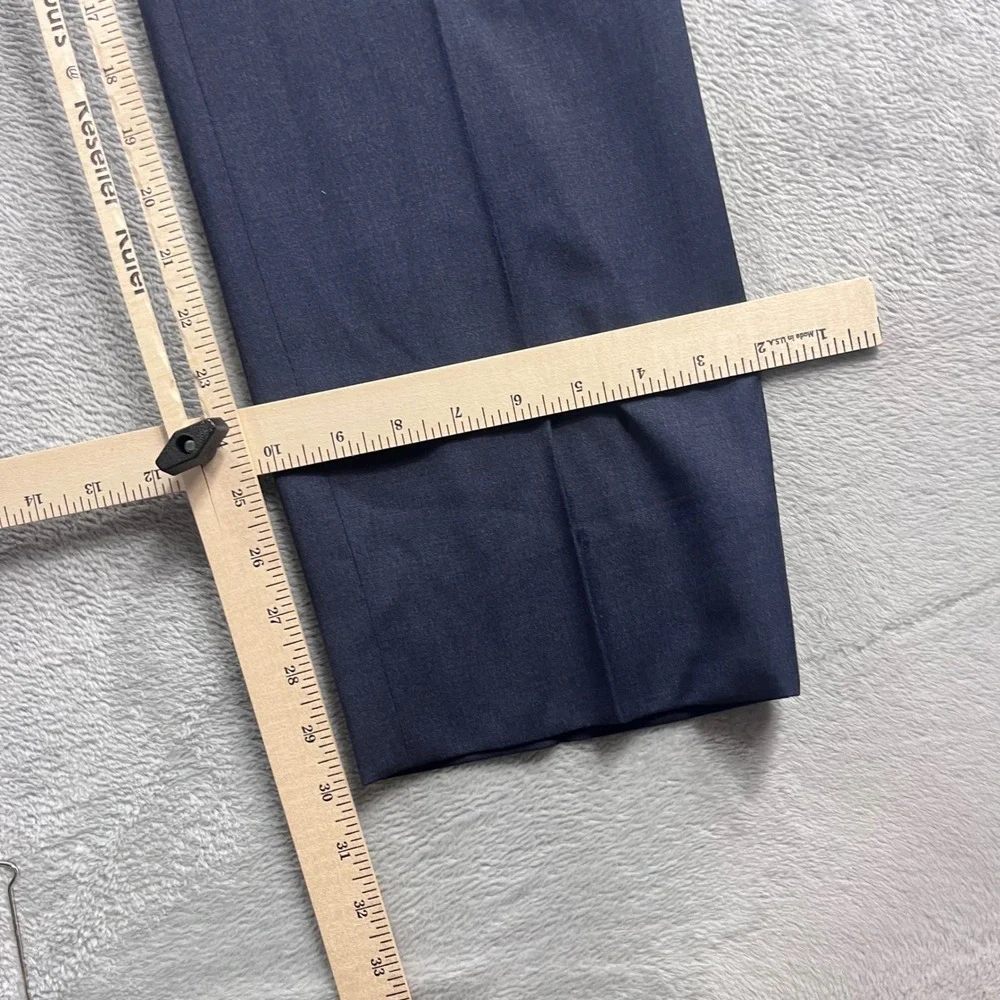 Brooks Brothers 1818 Classic Mens Navy Reda 1865 Italian Wool Dress Pants 38x30